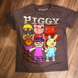 Boys Size medium PIGGY shirt